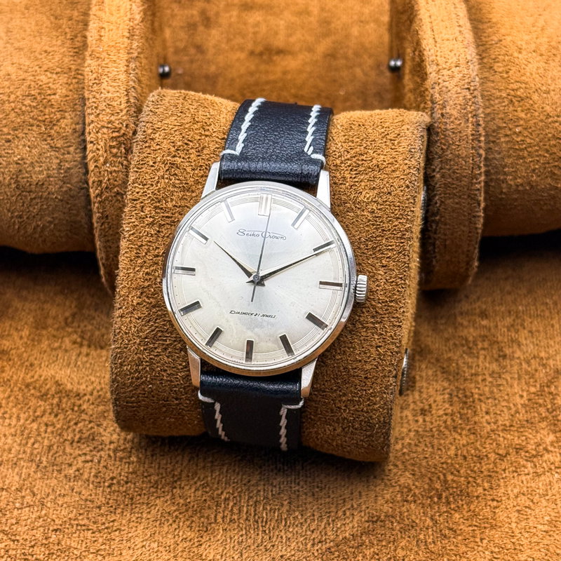 Seiko Seiko - Crown - Ingen mindstepris - J15003E - Mænd - 1964 vintage watch - image 11