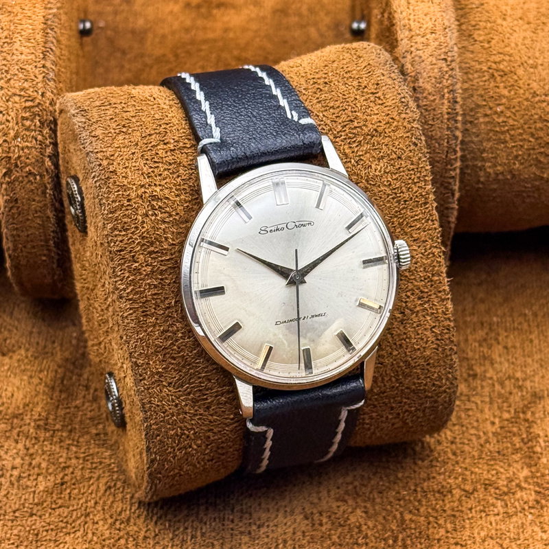 Seiko Seiko - Crown - Ingen mindstepris - J15003E - Mænd - 1964 vintage watch - image 16