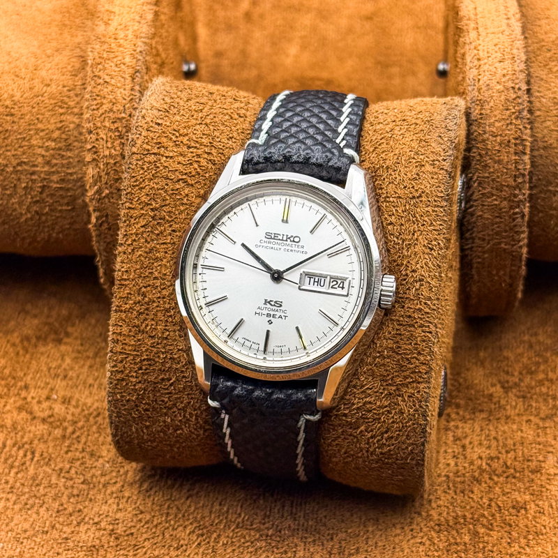 Seiko Seiko - King Seiko Chronometer Hi-Beat 玉座 (Gyokuza) – Throne - 5626-7040 - Men - 1970 vintage watch - image 1