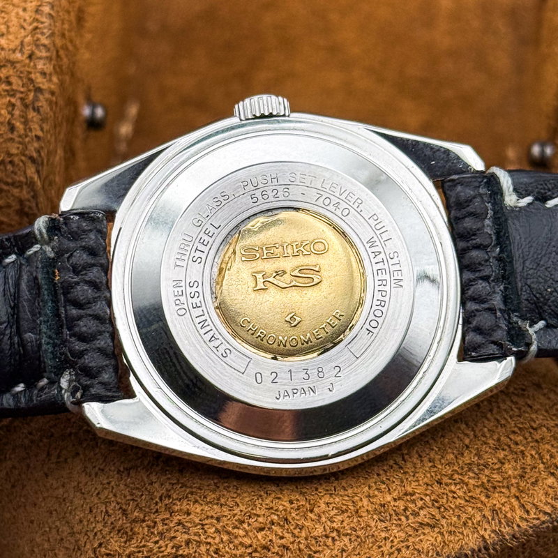 Seiko Seiko - King Seiko Chronometer Hi-Beat 玉座 (Gyokuza) – Throne - 5626-7040 - Men - 1970 vintage watch - image 18