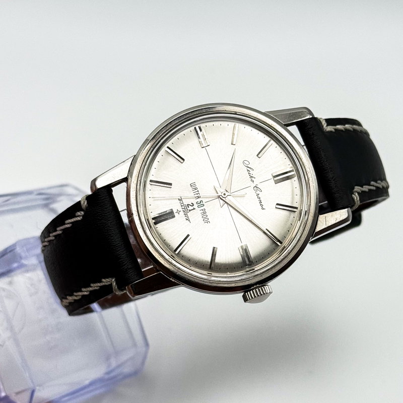 Seiko Seiko - Cronos 貴銀 (Kigin) – Noble Silver - No reserve price - J13046 - Men - 1962 vintage watch - image 9