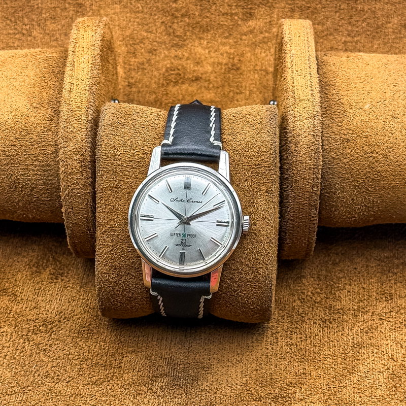Seiko Seiko - Cronos 貴銀 (Kigin) – Noble Silver - No reserve price - J13046 - Men - 1962 vintage watch - image 11