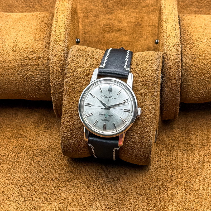 Seiko Seiko - Cronos 貴銀 (Kigin) – Noble Silver - No reserve price - J13046 - Men - 1962 vintage watch - image 12
