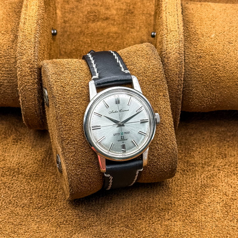 Seiko Seiko - Cronos 貴銀 (Kigin) – Noble Silver - No reserve price - J13046 - Men - 1962 vintage watch - image 13