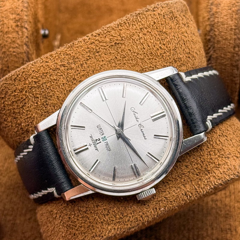 Seiko Seiko - Cronos 貴銀 (Kigin) – Noble Silver - No reserve price - J13046 - Men - 1962 vintage watch - image 18