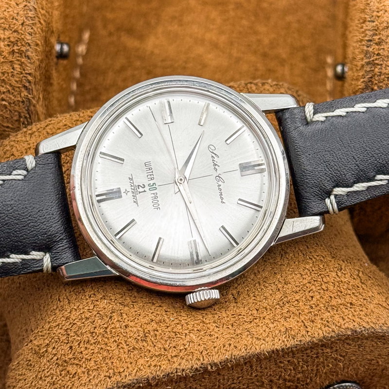 Seiko Seiko - Cronos 貴銀 (Kigin) – Noble Silver - No reserve price - J13046 - Men - 1962 vintage watch - image 22