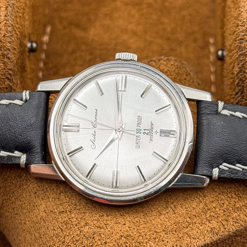 Seiko Seiko - Cronos 貴銀 (Kigin) – Noble Silver - No reserve price - J13046 - Men - 1962 vintage watch - image 25