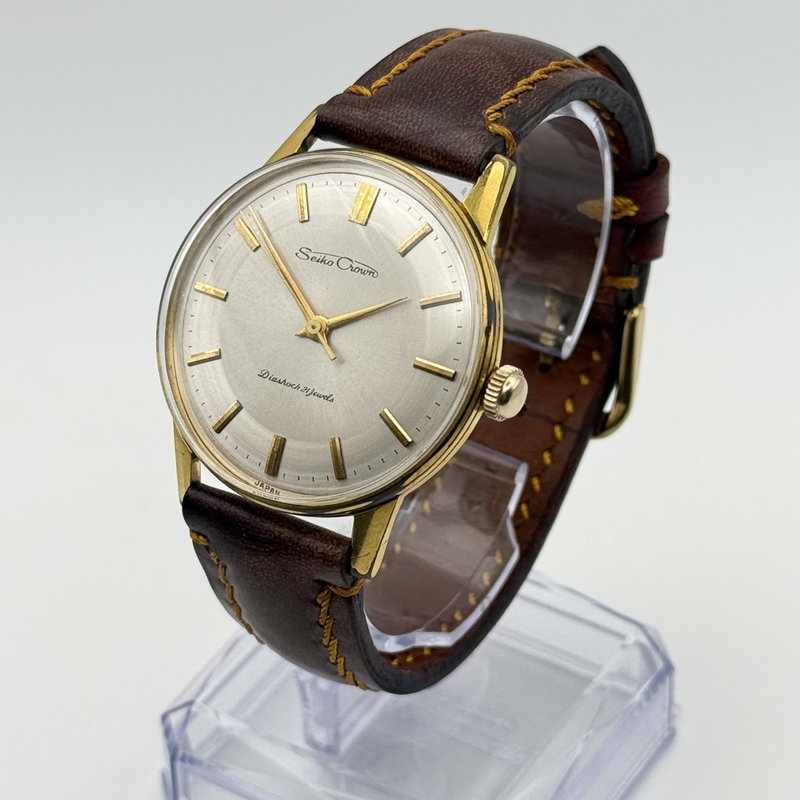 Seiko Seiko - Crown 金霞 (Kin Kasumi) – Golden Haze - No Reserve Price - 16002 - Men - 1963 vintage watch - image 2