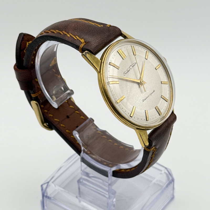 Seiko Seiko - Crown 金霞 (Kin Kasumi) – Golden Haze - No Reserve Price - 16002 - Men - 1963 vintage watch - image 5
