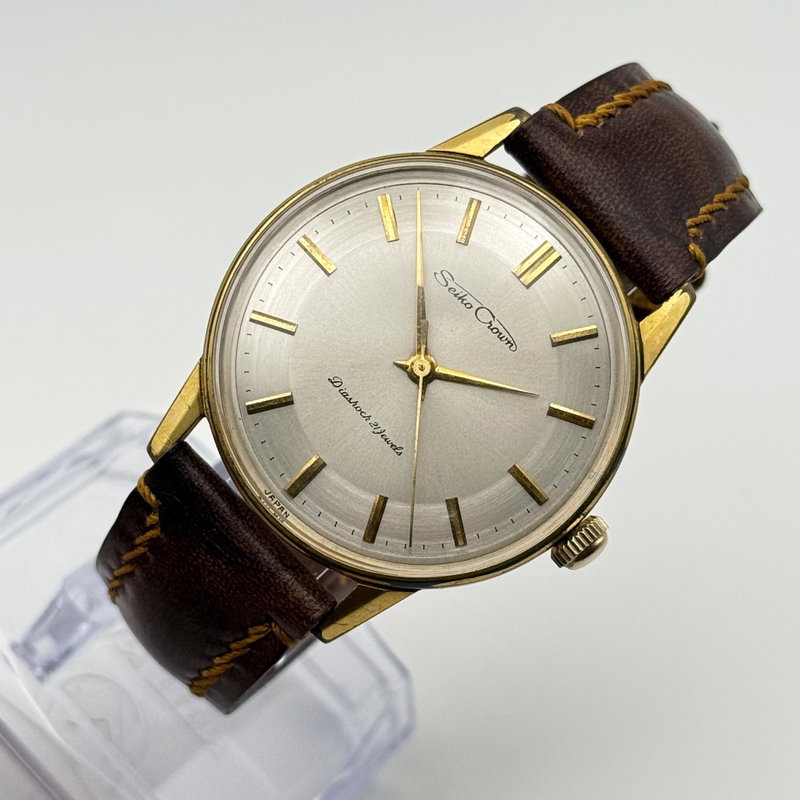 Seiko Seiko - Crown 金霞 (Kin Kasumi) – Golden Haze - No Reserve Price - 16002 - Men - 1963 vintage watch - image 9