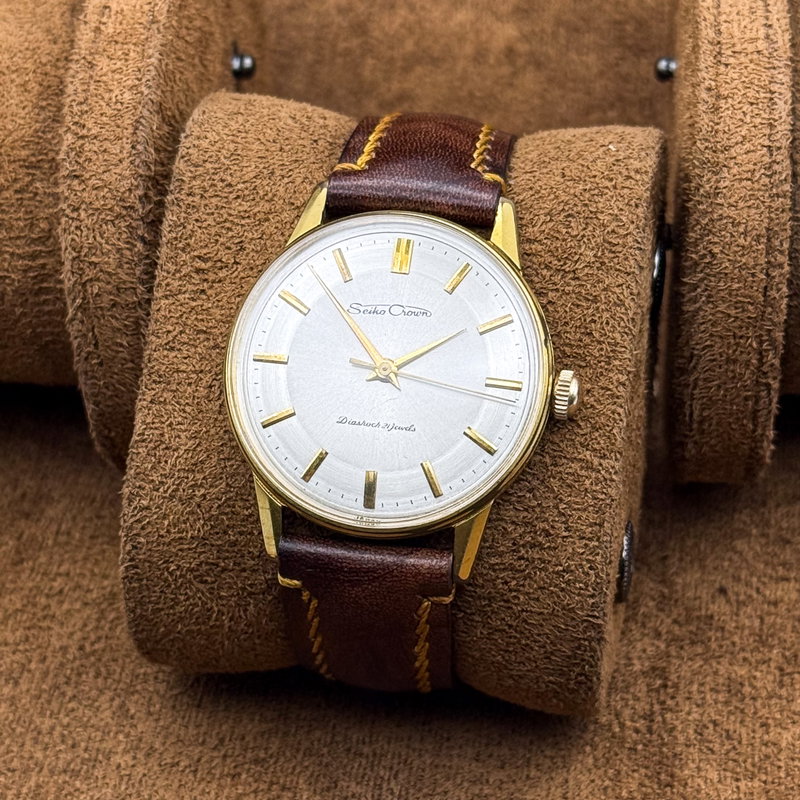 Seiko Seiko - Crown 金霞 (Kin Kasumi) – Golden Haze - No Reserve Price - 16002 - Men - 1963 vintage watch - image 12