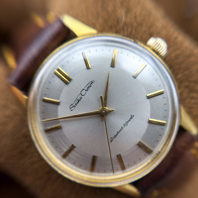 Seiko Seiko - Crown 金霞 (Kin Kasumi) – Golden Haze - No Reserve Price - 16002 - Men - 1963 vintage watch - image 20