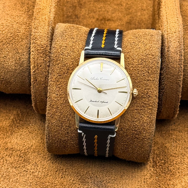 Seiko Seiko - Cronos "14K Gold Filled" - Ohne mindestpreis - 14036 - Herren - 1959 vintage watch - image 10