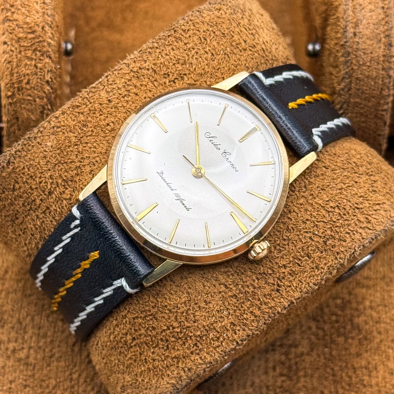 Seiko Seiko - Cronos "14K Gold Filled" - Ohne mindestpreis - 14036 - Herren - 1959 vintage watch - image 14