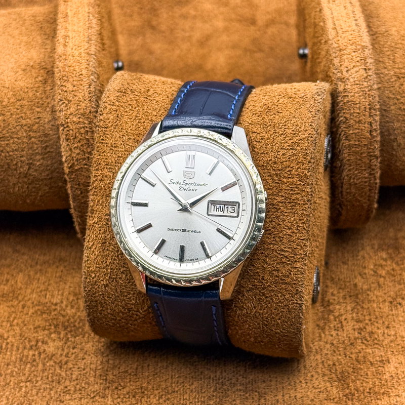 Seiko Seiko - Sportsmatic Deluxe 影静 (Eisei) – Quiet Shadow - No reserve price - 7619-7030 - Men - 1966 vintage watch - image 11