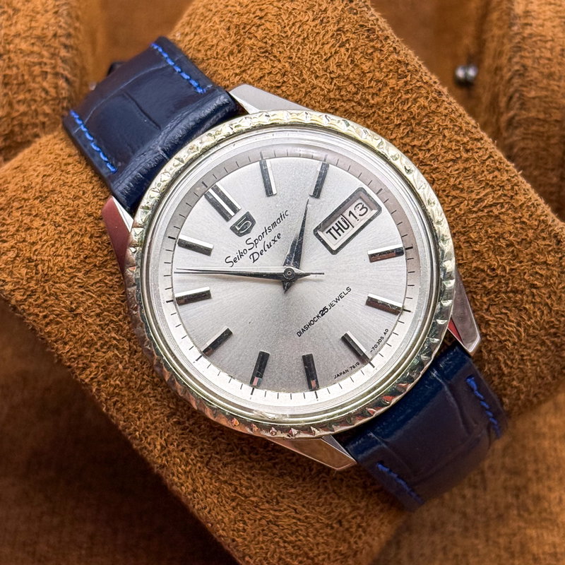 Seiko Seiko - Sportsmatic Deluxe 影静 (Eisei) – Quiet Shadow - No reserve price - 7619-7030 - Men - 1966 vintage watch - image 1