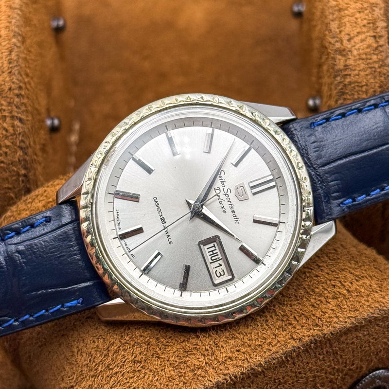 Seiko Seiko - Sportsmatic Deluxe 影静 (Eisei) – Quiet Shadow - No reserve price - 7619-7030 - Men - 1966 vintage watch - image 17
