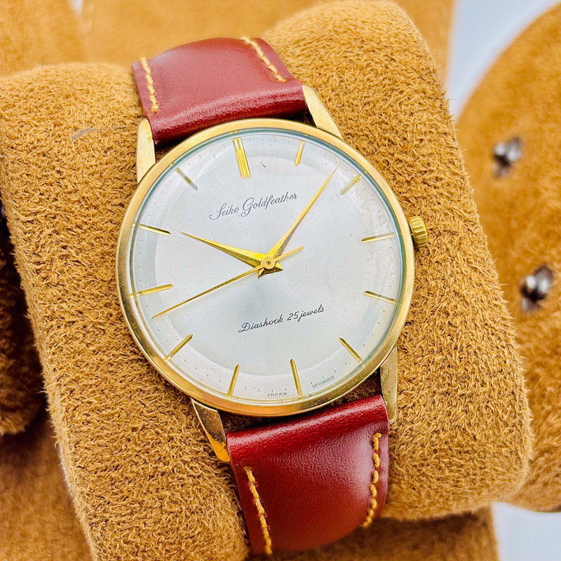Seiko Seiko - Goldfeather [14K GOLD-FILLED] 幽影 – Yūei – Faint Shadow - No reserve price - 15008E - Men - 1962 vintage watch - image 1