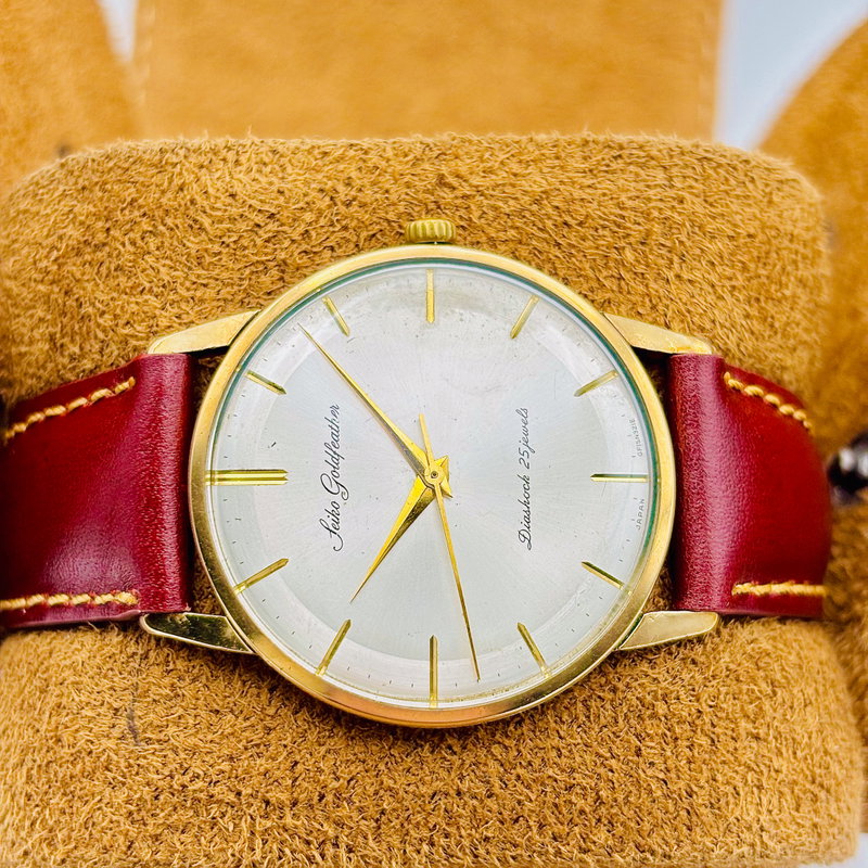 Seiko Seiko - Goldfeather [14K GOLD-FILLED] 幽影 – Yūei – Faint Shadow - No reserve price - 15008E - Men - 1962 vintage watch - image 4