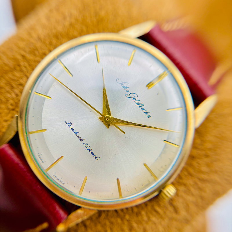 Seiko Seiko - Goldfeather [14K GOLD-FILLED] 幽影 – Yūei – Faint Shadow - No reserve price - 15008E - Men - 1962 vintage watch - image 8