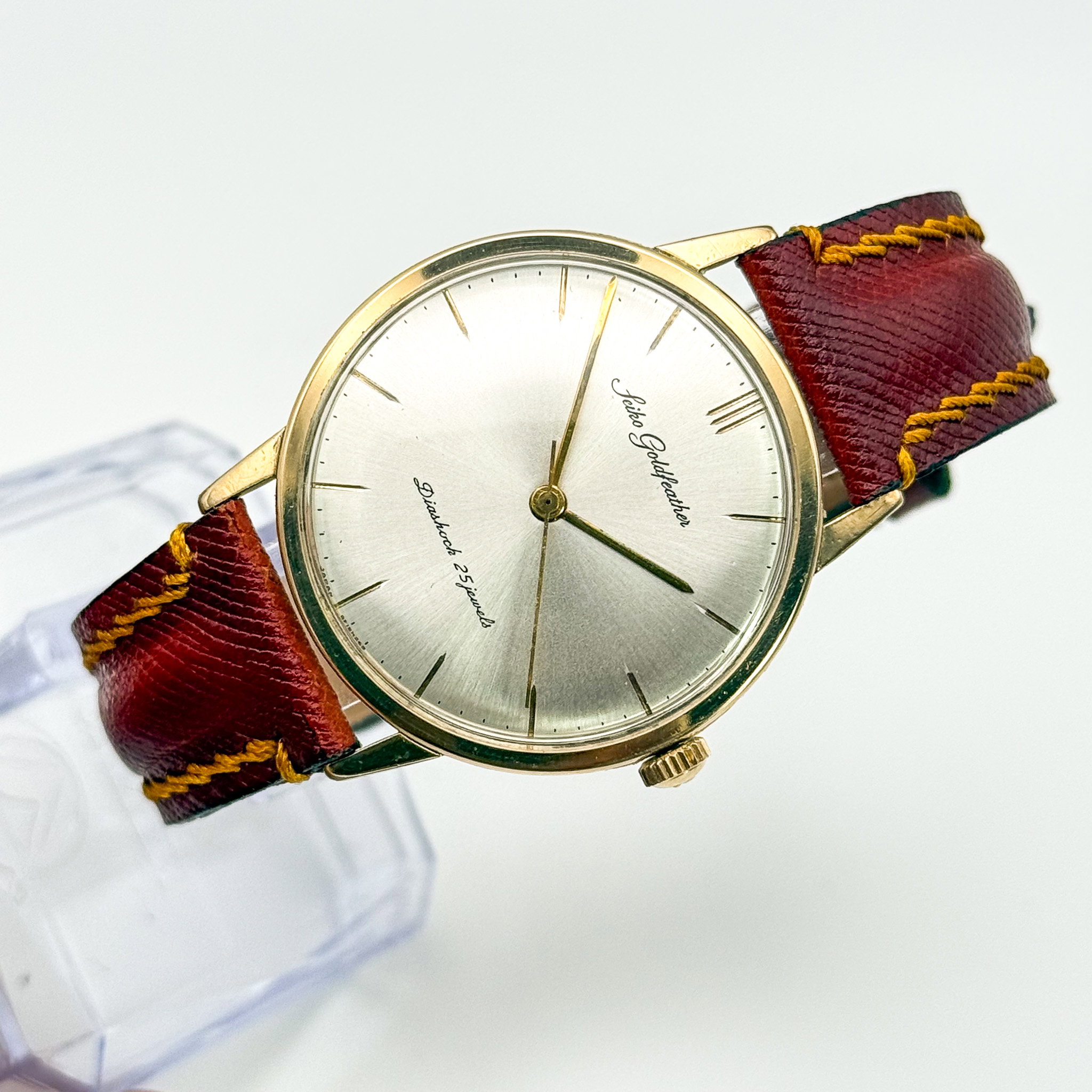 Seiko - Goldfeather [14K GOLD-FILLED] 栄律 – Eiritsu – Rhythm of Glory - No reserve price - J14060 - Men - 1961