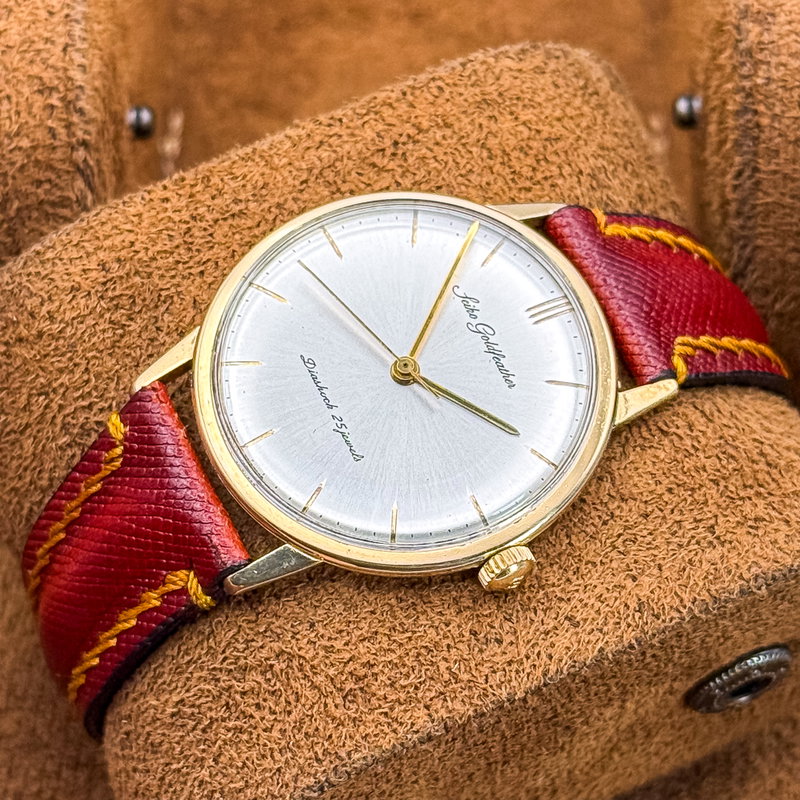 Seiko Seiko - Goldfeather [14K GOLD-FILLED] 栄律 – Eiritsu – Rhythm of Glory - No reserve price - J14060 - Men - 1961 vintage watch - image 20