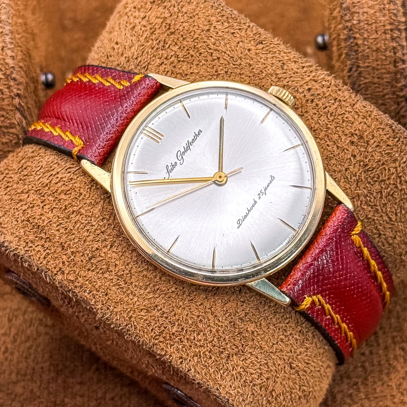Seiko Seiko - Goldfeather [14K GOLD-FILLED] 栄律 – Eiritsu – Rhythm of Glory - No reserve price - J14060 - Men - 1961 vintage watch - image 21