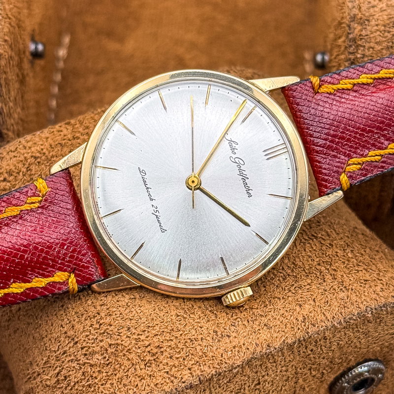 Seiko Seiko - Goldfeather [14K GOLD-FILLED] 栄律 – Eiritsu – Rhythm of Glory - No reserve price - J14060 - Men - 1961 vintage watch - image 26