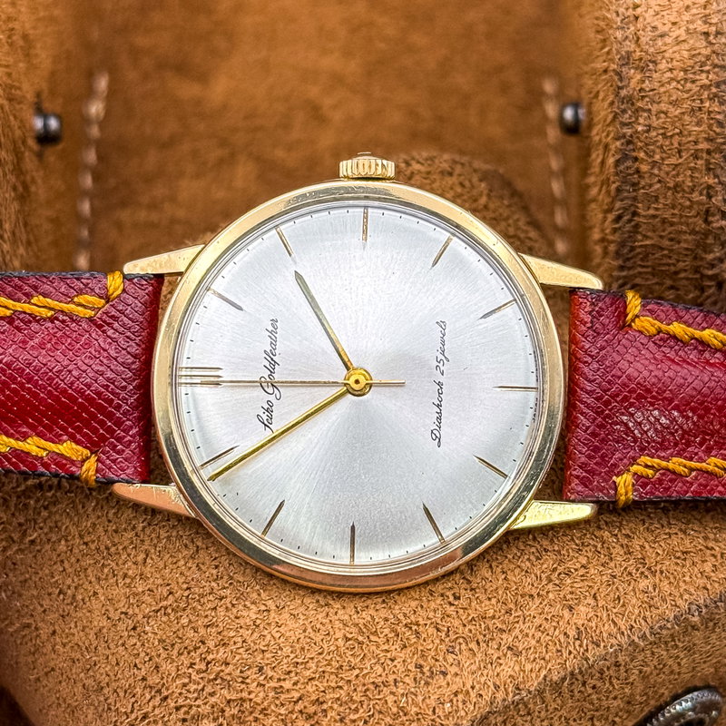 Seiko Seiko - Goldfeather [14K GOLD-FILLED] 栄律 – Eiritsu – Rhythm of Glory - No reserve price - J14060 - Men - 1961 vintage watch - image 28
