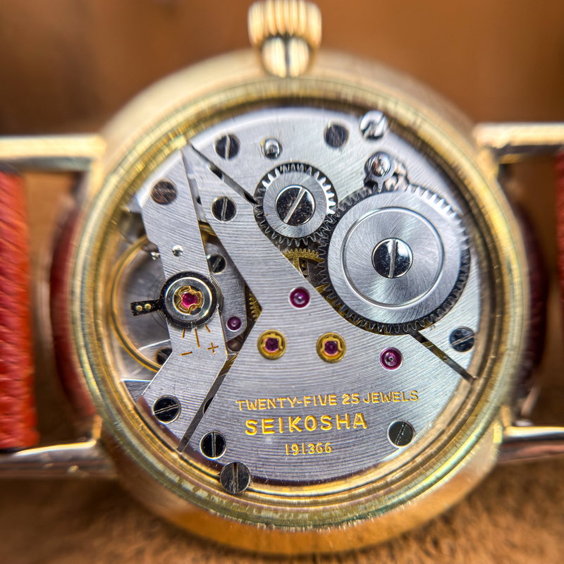 Seiko Seiko - Goldfeather [14K GOLD-FILLED] 栄律 – Eiritsu – Rhythm of Glory - No reserve price - J14060 - Men - 1961 vintage watch - image 31