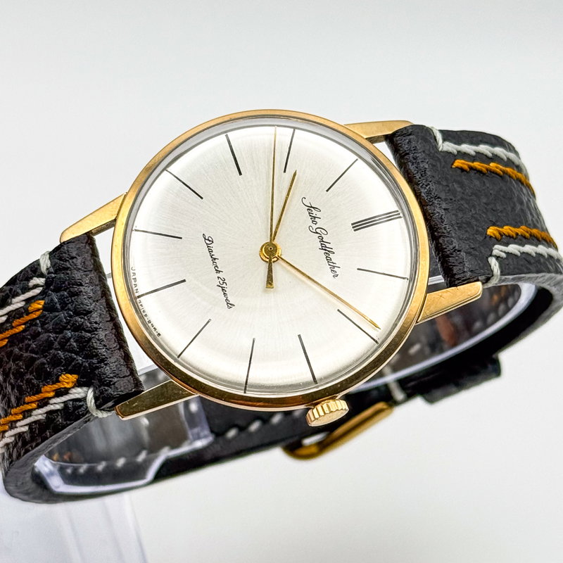 Seiko Seiko - Goldfeather [14K GOLD-FILLED]  志光 (Shikō) – Light of Ambition - No reserve price - J15008 - Men - 1960 vintage watch - image 10