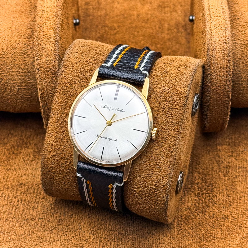 Seiko Seiko - Goldfeather [14K GOLD-FILLED]  志光 (Shikō) – Light of Ambition - No reserve price - J15008 - Men - 1960 vintage watch - image 12