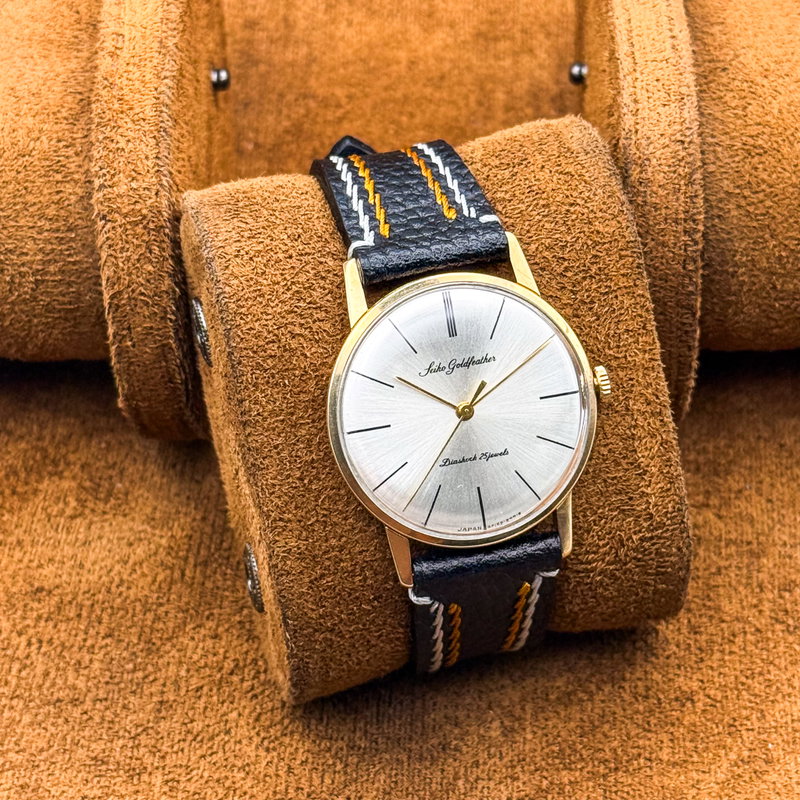 Seiko Seiko - Goldfeather [14K GOLD-FILLED]  志光 (Shikō) – Light of Ambition - No reserve price - J15008 - Men - 1960 vintage watch - image 13