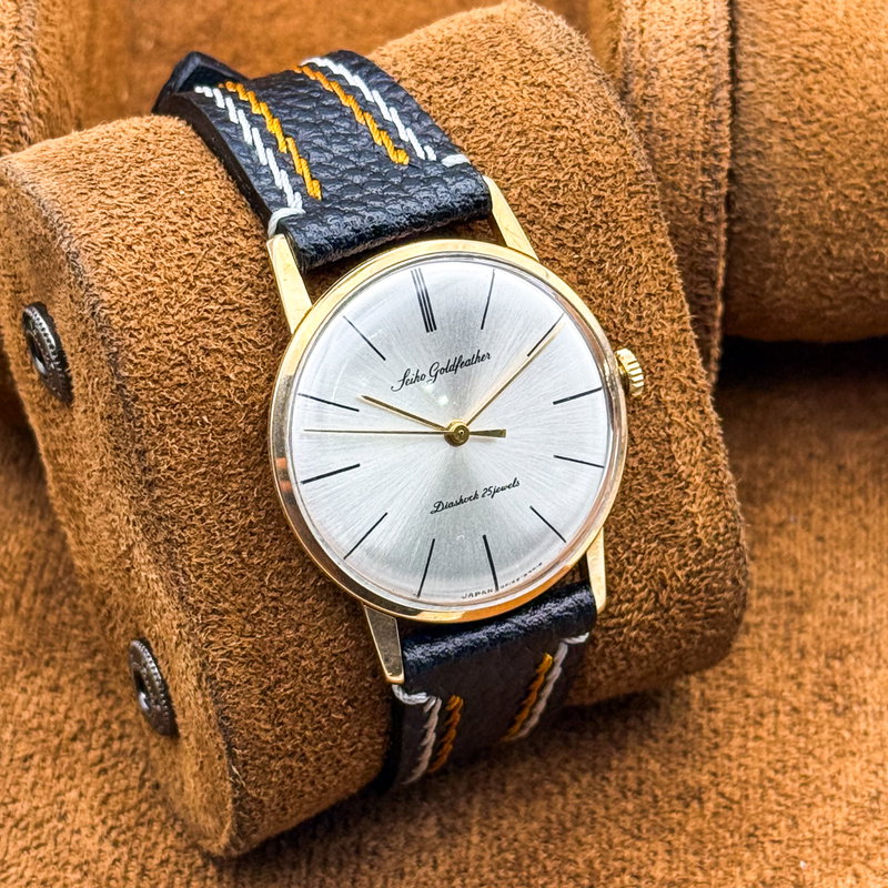 Seiko Seiko - Goldfeather [14K GOLD-FILLED]  志光 (Shikō) – Light of Ambition - No reserve price - J15008 - Men - 1960 vintage watch - image 15