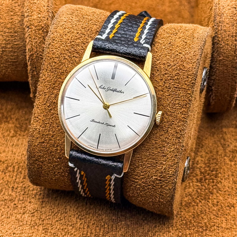 Seiko Seiko - Goldfeather [14K GOLD-FILLED]  志光 (Shikō) – Light of Ambition - No reserve price - J15008 - Men - 1960 vintage watch - image 16