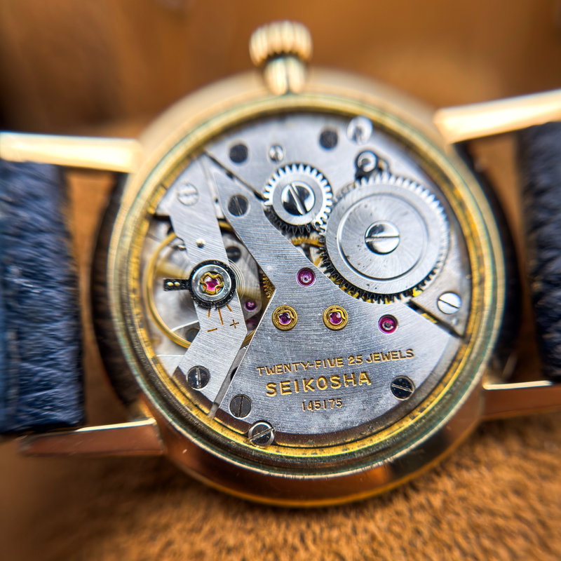 Seiko Seiko - Goldfeather [14K GOLD-FILLED]  志光 (Shikō) – Light of Ambition - No reserve price - J15008 - Men - 1960 vintage watch - image 25