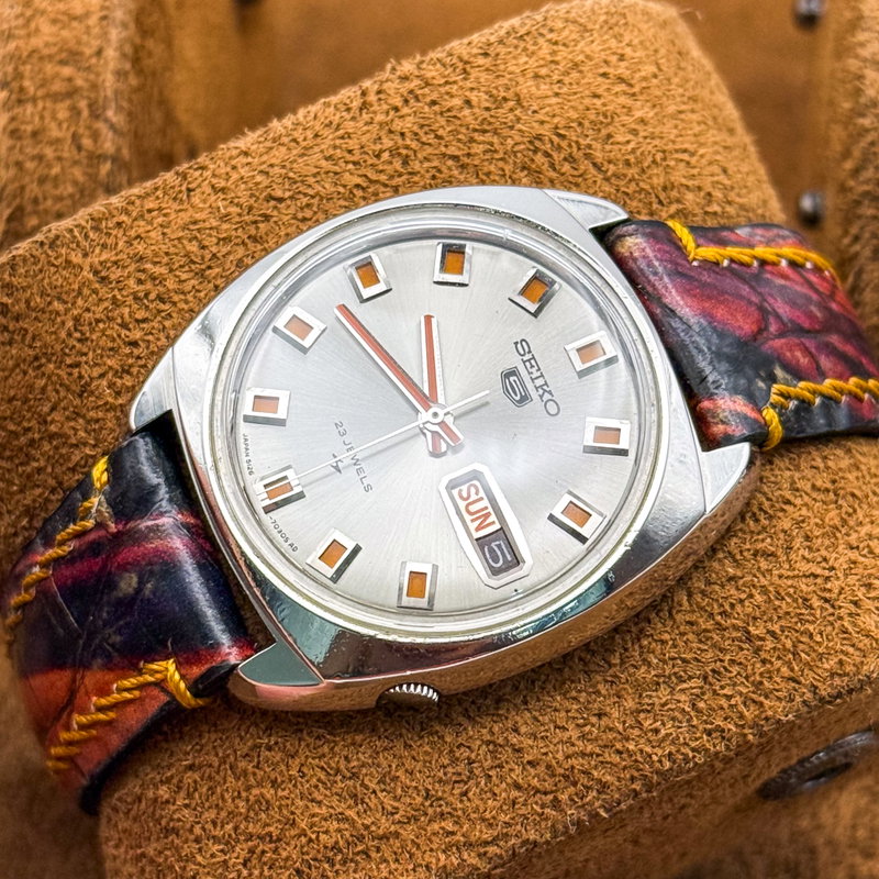 Seiko Seiko - Seiko 5 貴影 – Kiei – Noble Shadow - No reserve price - 5126-7000 - Men - 1968 vintage watch - image 12