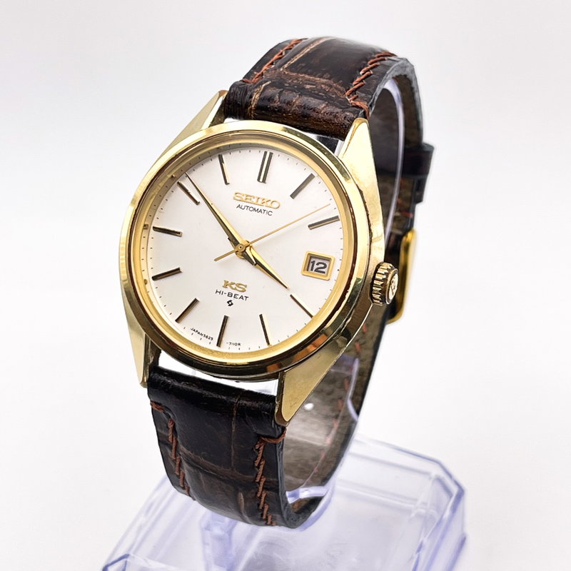 Seiko Seiko - King Seiko Hi-Beat 王金 (Ōkin) – King’s Gold - 5625-7113 - Men - 1974 vintage watch - image 1