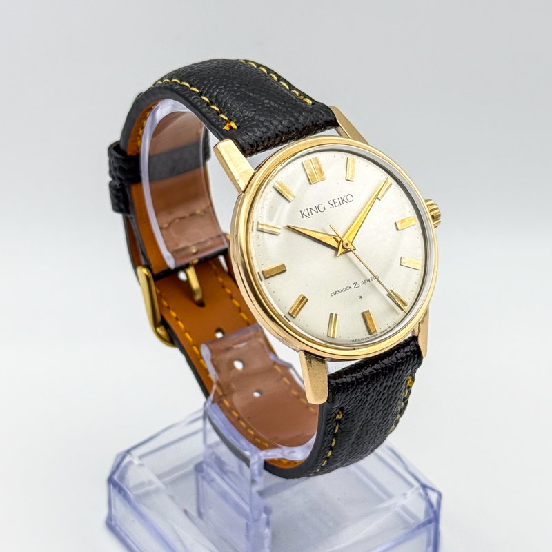 Seiko Seiko - King Seiko [14K Gold Filled] - No reserve price - J14102KS - Men - 1963 vintage watch - image 4