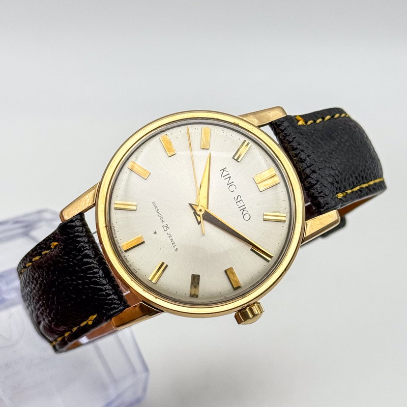 Seiko Seiko - King Seiko [14K Gold Filled] - No reserve price - J14102KS - Men - 1963 vintage watch - image 9