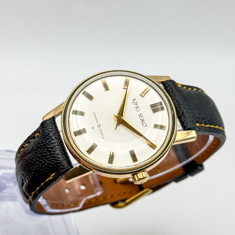 Seiko Seiko - King Seiko [14K Gold Filled] - No reserve price - J14102KS - Men - 1963 vintage watch - image 10