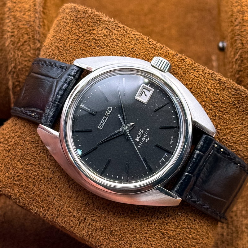 Seiko Seiko - King Seiko Hi-Beat 王映 (Ōei) – Royal Reflection - No reserve price - 4502-7010 - Men - 1971 vintage watch - image 8