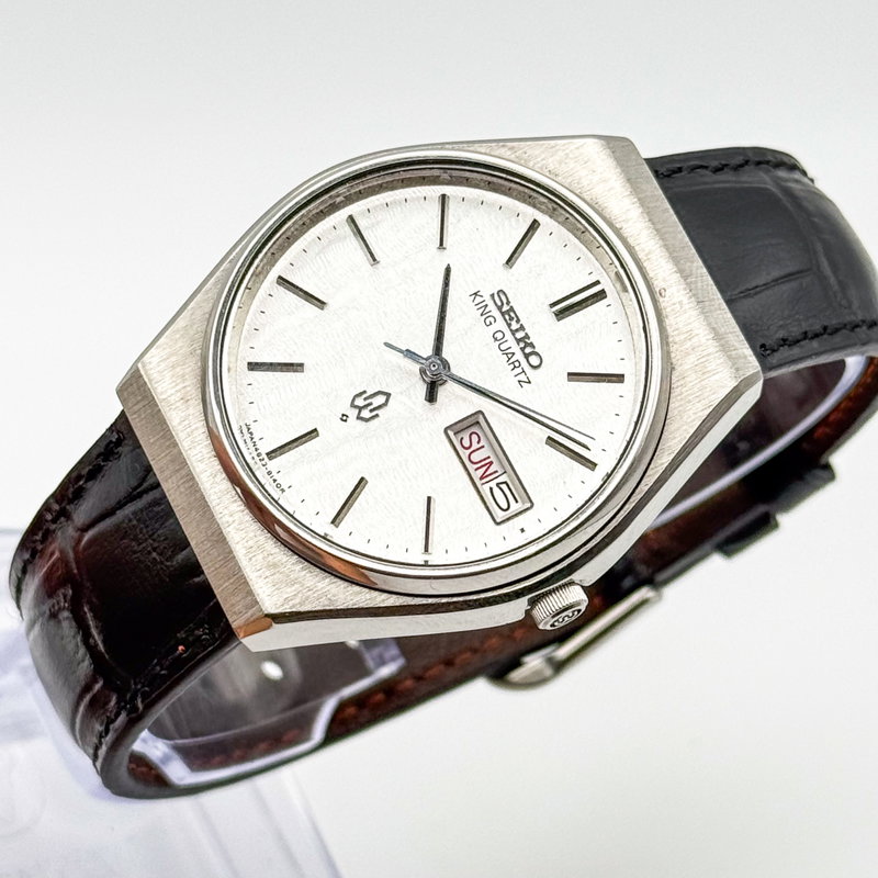 Seiko Seiko - King Quartz 妙晶 – Myōshō – Mysterious Crystal - No reserve price - 4823-8130 - Men - 1977 vintage watch - image 9