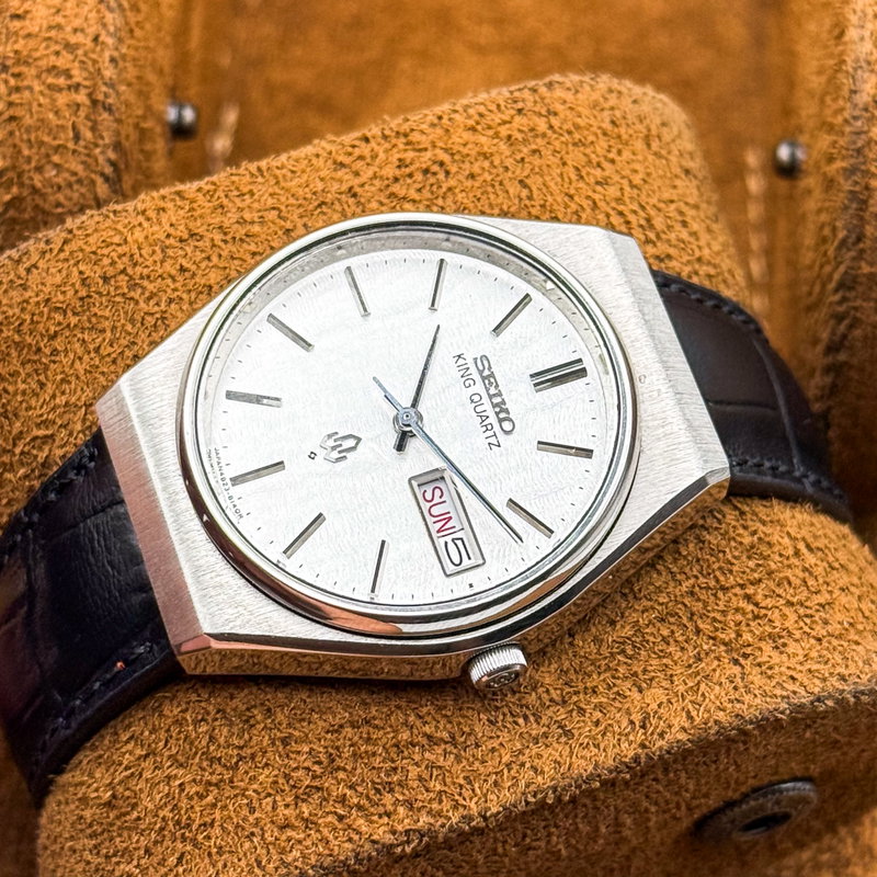 Seiko Seiko - King Quartz 妙晶 – Myōshō – Mysterious Crystal - No reserve price - 4823-8130 - Men - 1977 vintage watch - image 17