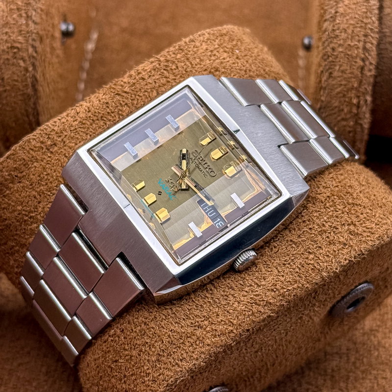 Seiko Seiko - King Seiko Vanac "Gradient Golden Sunburst" 燦王 (San’ō) – Radiant King - 5626-5050 - Men - 1972 vintage watch - image 20
