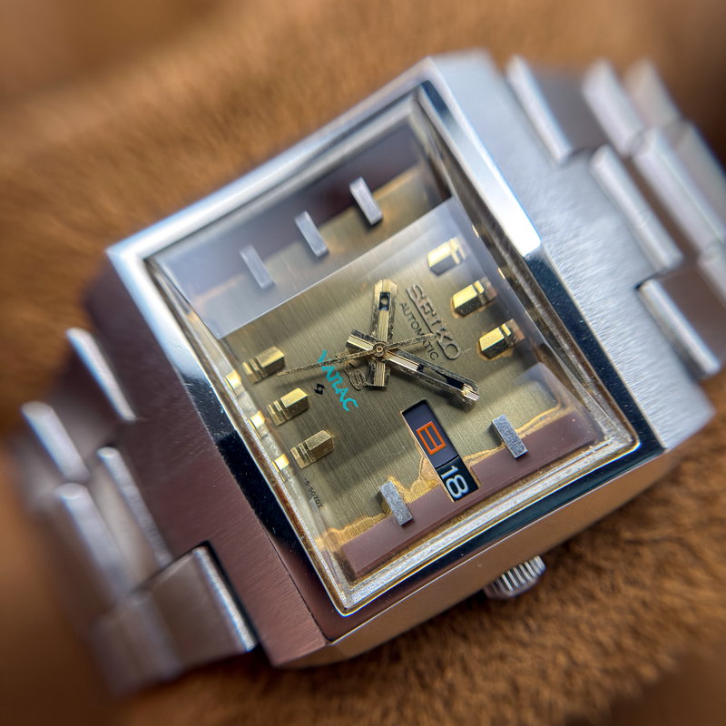 Seiko Seiko - King Seiko Vanac "Gradient Golden Sunburst" 燦王 (San’ō) – Radiant King - 5626-5050 - Men - 1972 vintage watch - image 21