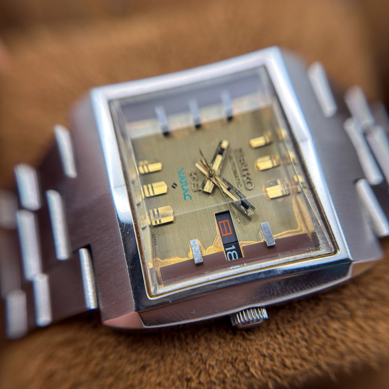 Seiko Seiko - King Seiko Vanac "Gradient Golden Sunburst" 燦王 (San’ō) – Radiant King - 5626-5050 - Men - 1972 vintage watch - image 24