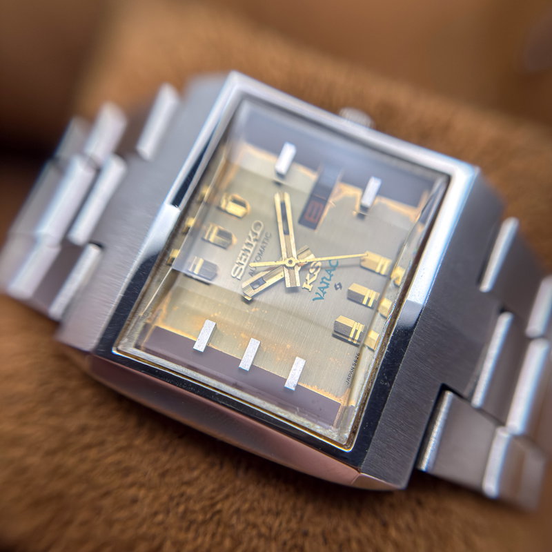 Seiko Seiko - King Seiko Vanac "Gradient Golden Sunburst" 燦王 (San’ō) – Radiant King - 5626-5050 - Men - 1972 vintage watch - image 26