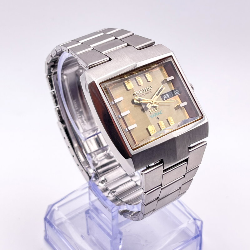Seiko Seiko - King Seiko Vanac "Gradient Golden Sunburst" 燦王 (San’ō) – Radiant King - 5626-5050 - Men - 1972 vintage watch - image 33