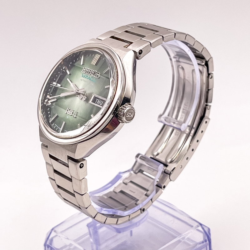 Seiko Seiko - King Seiko Vanac "Gradient Green Sunburst" 王道 (Ōdō) – The King’s Path - 5626-7140 - Men - 1974 vintage watch - image 10